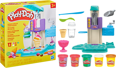 Набор для творчества с пластилином Hasbro Радужный вихрь мороженого (G0028)