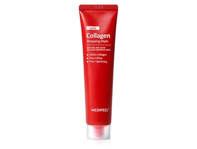 Маска-плёнка для сужения пор с коллагеном и лактобактериями MEDI-PEEL Red Lacto Collagen Wrapping Mask, 70мл (8809409342504)