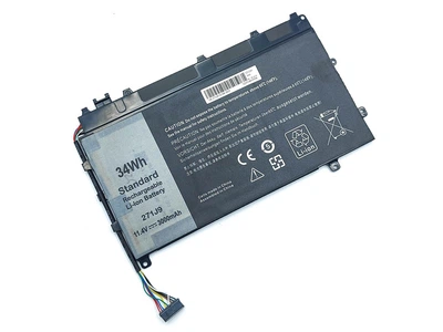Аксесуари для ноутбука DELL 271J9 Latitude 13 7000, 7350 (GWV47, YX81V, MN791) (11.1V 2200mAh 24Wh)