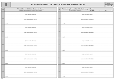 Formularze do nadruku Michalczyk i Prokop Książka Obiektu Budowlanego 604-1N A4 32 arkuszy (5903242103773)