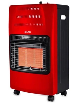 Газовый обогреватель 4,2 кВт, автономный конвектор DMS KGH-08, Red