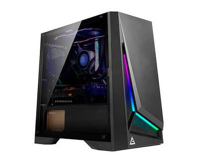 Корпус Antec DP301M, Black, Mini Tower, без БЖ, для Micro ATX/Mini ITX, бічна панель із загартованого скла, 1x120 мм Fan (0-761345-80020-4)