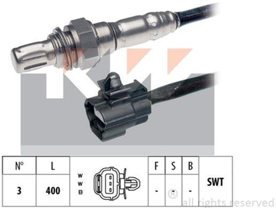 Лямбда-зонд KW (аналог EPS 1.997.110/Facet 10.7110) (497110)