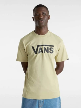 Футболка хлопковая длинная мужская Vans VN000GGGDAU1 S Серая (197065811617)