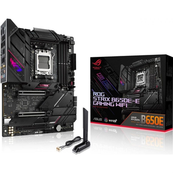 Материнська плата Asus (ROG STRIX B650E-E GAMING WIFI) sAM5/4DDR5/HDMI/DP/3PCIe/4M.2/4SATA/LAN2.5Gb