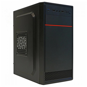 Корпус з БЖ Casecom GN-1714 500W-120mm USB 3.0 mATX Black
