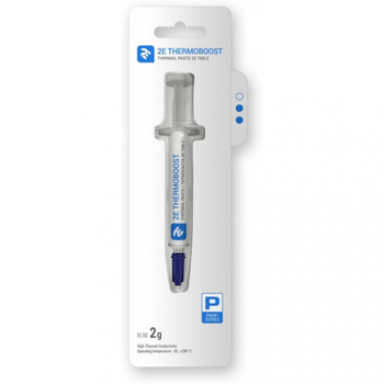 Термопаста 2Е Thermoboost Profi (2E-TB8-2) 8.3 шприц 2г сіра