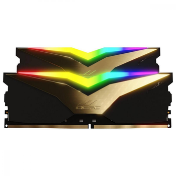 Модуль пам'яті DDR5 32GB (2x 16GB) 6400MHz OCPC PISTA RGB C40 Black Label Retail Kit