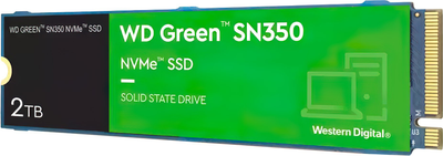 Накопичувач SSD M.2 Western Digital Green SN3502TB NAND: QLC (Western DigitalS200T3G0C)