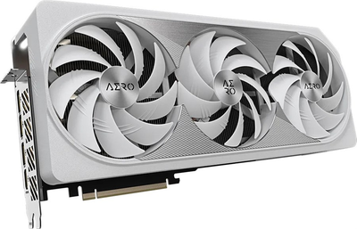Відеокарта Gigabyte PCI-Ex GeForce RTX 4080 Super Aero OC 16G 16GB GDDR6X (256bit) (2595/23000) (HDMI 3 x DisplayPort) (GV-N408SAERO OC-16GD)