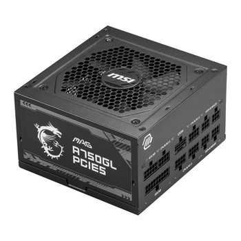 Блок живлення MSI MAG A750GL PCIE5 750W 80 PLUS GOLD