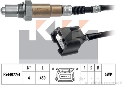 Лямбда-зонд KW (аналог EPS 1.998.178/Facet 10.8178) (498178)