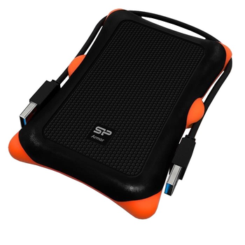 Зовнішній жорсткий диск 2TB Silicon Power Armor A30 (SP020TBPHDA30S3K) 25" USB3.0 Black