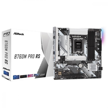 Mатеринська плата ASRock B760M Pro RS Socket 1700