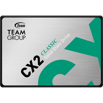 Накопичувач SSD 2.5" Team CX2 512GB SATAIII 3D TLC (T253X6512G0C101)