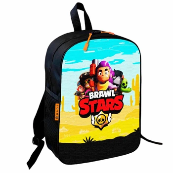 Рюкзак шкільний дитячий Бравл Старс «Brawl Stars» 36х27 см для хлопчика (0345)