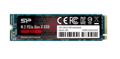 SSD SILICON POWER P34A80 512GB M.2 NVMe (SP512GBP34A80M28)
