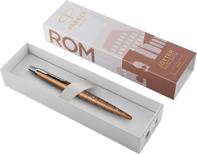 Ручка Parker Jotter Rome Bronze CT Синя (3026981981975)