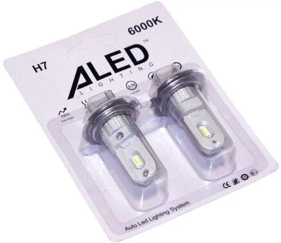 Светодиодные лампы ALed H7 6000K 13W H7A01 (2 шт)