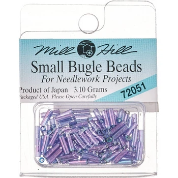 Бісер для вишивки Mill Hill Small Glass Bugle Beads Королівський ліловий 72051