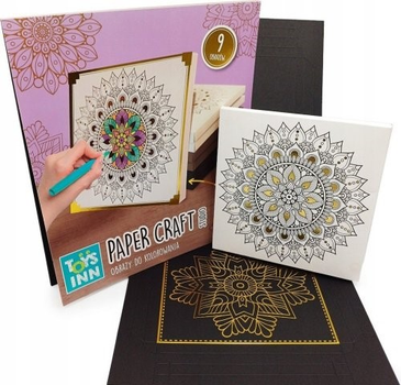 Kolorowanka Toys Inn Paper Craft Mandala (5901583298882)