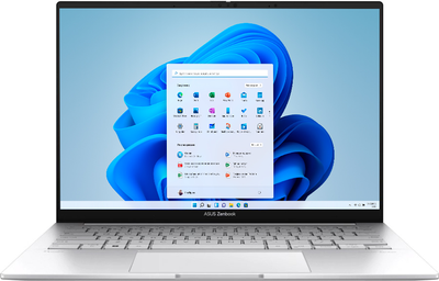 Ноутбук ASUS Zenbook 14 OLED UX3405MA-QD870W (90NB11R2-M01H80) Foggy Silver + фірмовий чохол