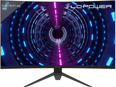 Монітор 31.5" LC-Power Quad HD-Display (LC-M32-QHD-165-C-V2)