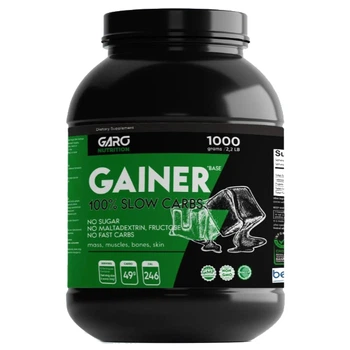 Гейнер GARO Nutrition Gainer Base 1000 g /16 servings/ Double Chocolate