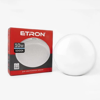 Cветильник 10W IP65 5000К 10W IP65 5000К ETRON Communal, светильник для ЖКХ 1-EСP-502-C