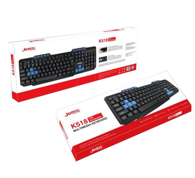 Клавіатура провідна JEDEL K518 USB
