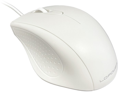 Mysz LC-Power m710W USB White (LC-M710W)