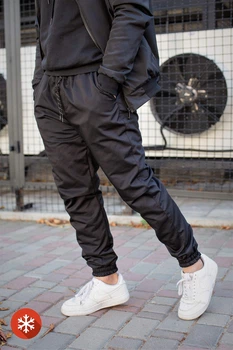Теплі Штани Джогери Without Man L Black 323345425
