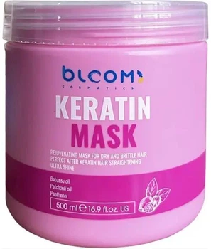 Маска глибокого кондиціювання BLOOM Keratin Mask 500 мл