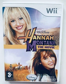 Hannah Montana The Movie, английская версия - диск для Nintendo Wii, Б/У