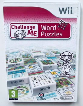Challenge Me Word Puzzles, английская версия - диск для Nintendo Wii, Б/У