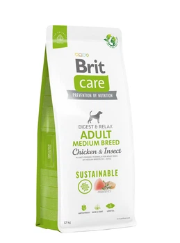 Сухой корм для собак средних пород Brit Care Dog Sustainable Adult Medium Breed 12 кг