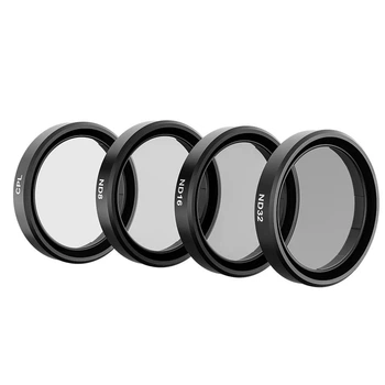 Набір фільтрів для DJI Osmo Action 3/4/5pro CPL, ND8, ND16, ND32 Telesin S5-FLT-06-TDJ