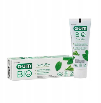 Зубная паста "Свежая мята" - G.U.M. Bio Fresh Mint Toothpaste 75ml (1103250-20159841)