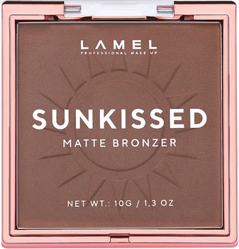 Пудра-бронзер для лица Lamel Professional Sunkissed Matte Bronzer 402 (10 г) (920076-1500703-2)