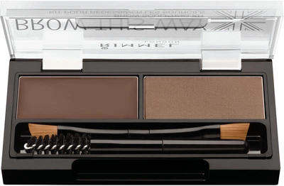 Набор для моделирования бровей Rimmel Brow This Way 002 - Mid Brown (2.4 г) (657999-968240-2)