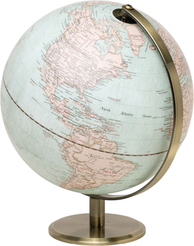 Globus Gentlemen's Hardware Globe Light z podświetleniem Vintage 25 cm (0840214808616)