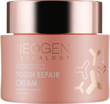 Крем для обличчя, що омолоджує з пробіотиками та керамідами Neogen Dermalogy Probiotics Youth Relief Cream (50ml)