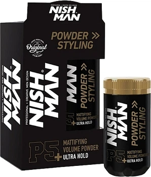 Пудра для стилізації волосся - Nishman Styling Powder Ultra Hold 20g (1259385-195081)