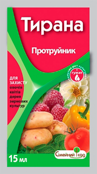 Протравитель Тирана к.с. 15 мл, Семейный Сад