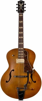 Полуакустическая гитара Godin 5th Avenue Jumbo P-Rail Harvest Gold