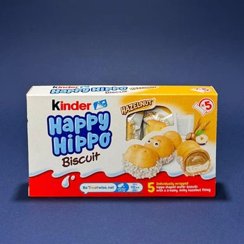 Батончики Kinder Happy Hippo 103 г