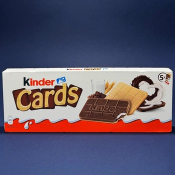 Печиво Kinder Cards 128г