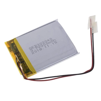 LiPo 2850 mAh, 3,7V, 4x75x95мм LiPower аккумулятор литий-полимерный PL407595