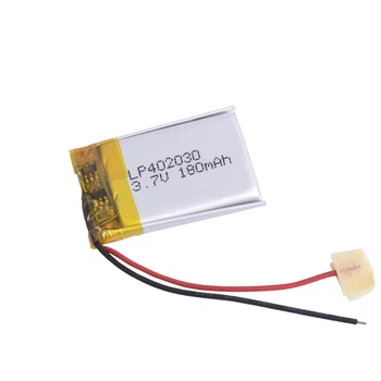 LiPo 180 mAh, 3,7V, 4x20x30мм LiPower аккумулятор литий-полимерный LP402030