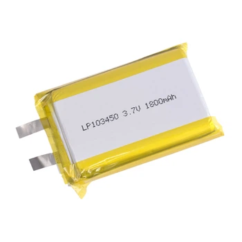 LiPo 1800 mAh, 3,7V, 10x34,5x50,5мм LiPower аккумулятор литий-полимерный LP103450